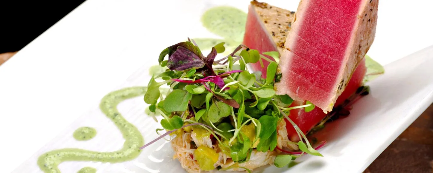 Luxury superyacht dining service